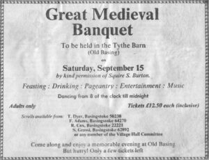 Banquet ticket