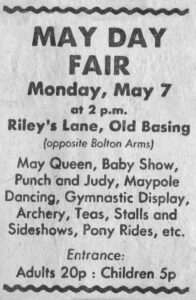 May Day Fair - What's On
