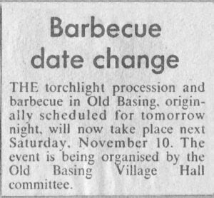 Gazette Article - Medieval Banquet