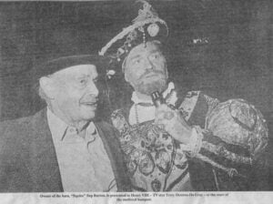 Presented to the King